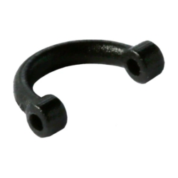 STIRRUP CLEVIS EZSPIN BLK S 10PK